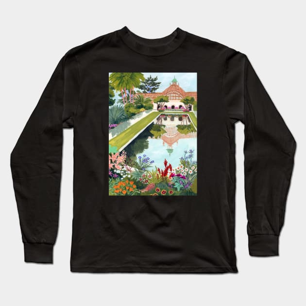 Balboa Park Long Sleeve T-Shirt by Sarah Gesek Studio